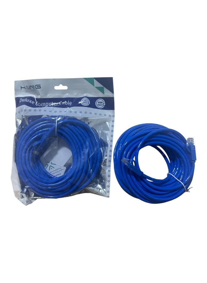 network cable 10M cat6 blue